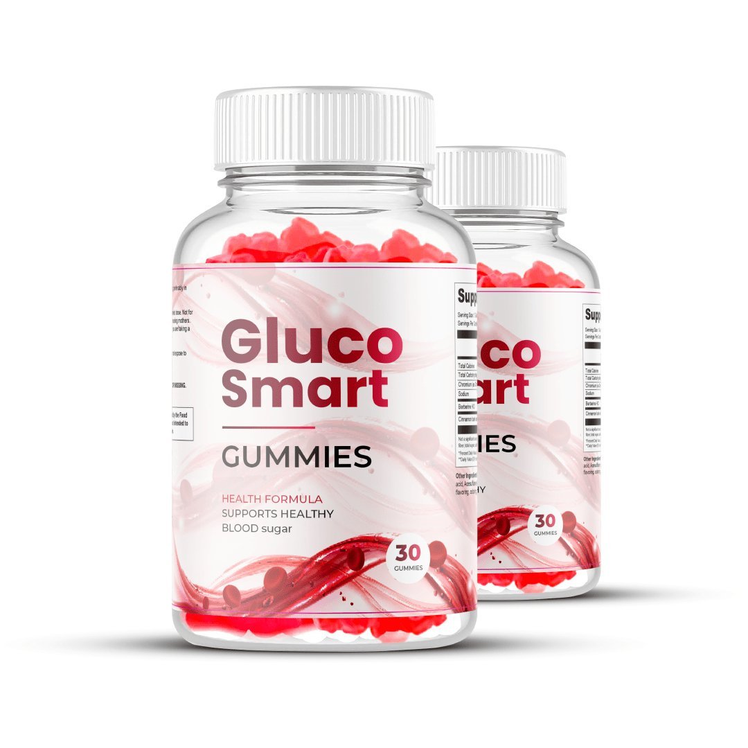 gluco smart gummies 2 bottles package